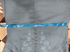 Blue Grey Kurti