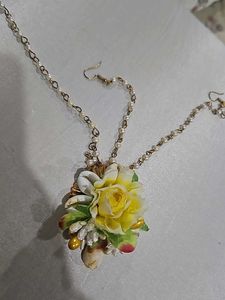 Flower Jewellery For Haldi Or Baby Shower
