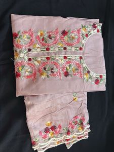 Embroidered Kurta Set
