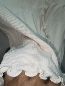 Cute Ruffled Long Sleeve Top