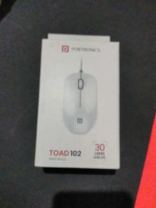 Portronics Toad 102 Wired Mouse - New