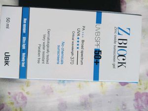 Z Block Zinc Oxide Sunscreen Gel