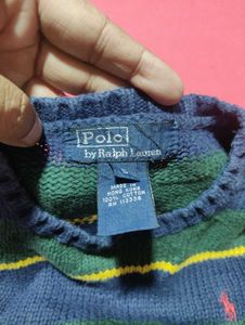 Polo Ralph Lauren Boys Cotton Sweater – Size 5