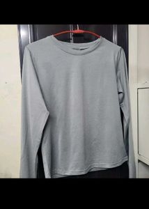 Gray Long Sleeve T-Shirt