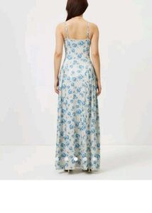 Printed A Line Dress