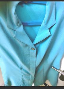 Formal Shirt Pista Green Kind Of Blazer, Stretchab