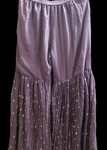 Stone Work Shararah Set Without Shawl Lsize