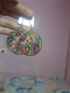Colorful Beaded Earrings