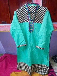 💓Cotton Kurti With Comfortable Cloth💓