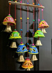 Rajasthani Handmade Positive Energy Wind Chime+fre