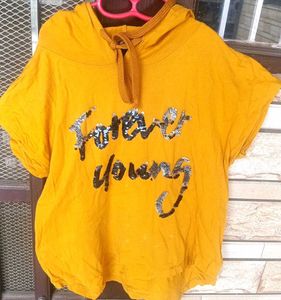 👕 Forever Young Sequins Hoodie