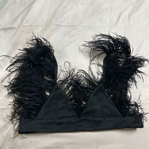 Feather Detail Bralette