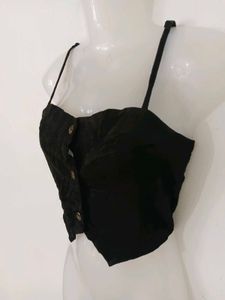 BLACK SHEIN TOP