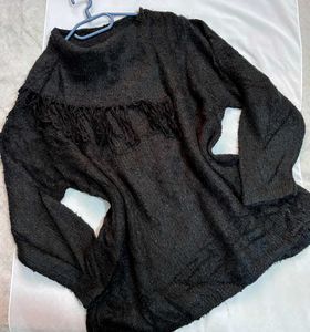 🎁Buy1 Get1 Free Fringe Detail Sweater D