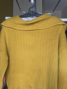 Mustard Knit Sweater