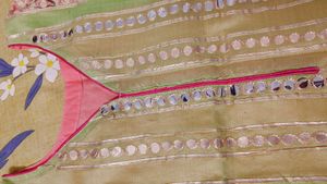 PINK AND GREEN KURTA