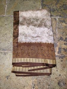 Brown Silk Saree