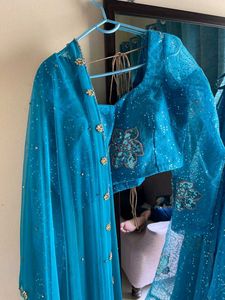 Self Design Lehenga Choli With Dupatta