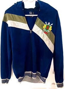 Navy Blue Hoodie Jacket For Women