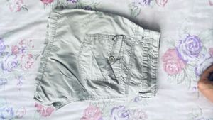 Khaki Utility Shorts