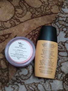 nykaa skin genius foundation+ ny bae pink loose po