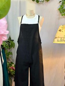 Urbanic Black Wide Leg Jumpsuit