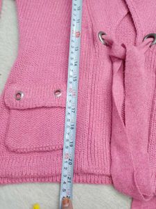36 Size Pink Style Cardigan