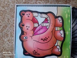 Two Pcs Puzzle Set (Animals And Fruits)