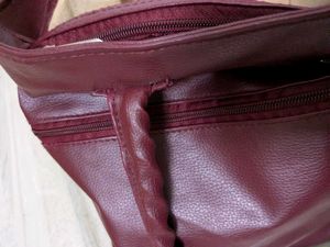 Burgundy shoulder Bag