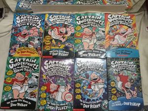 Captain Underpants Book Lot Of 8 !!!
