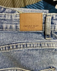 Flared Denim Jeans