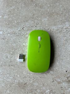 Lime Green Wireless Mouse