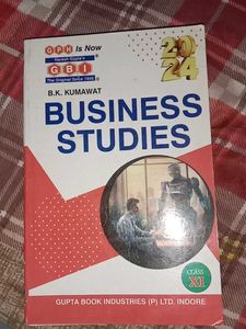 GPH Business Studies Book Class 11 2024