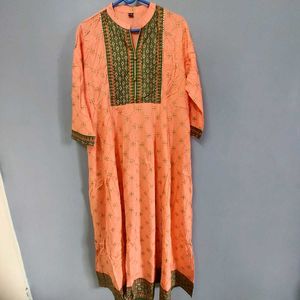 New Long Anarkali