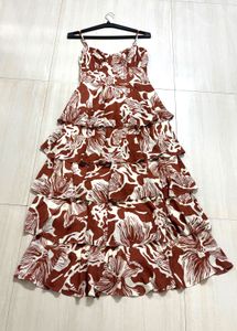 Floral Tiered Maxi Dress