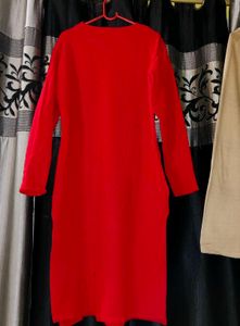 Women Woolen Kurta With Plazo