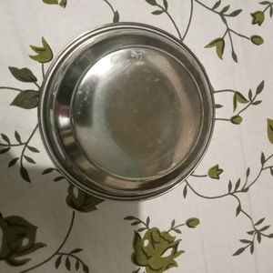 Steel Container With Small Palat