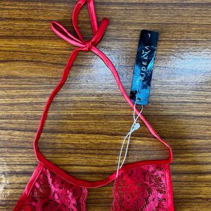 FIDELIA red Undirevired Bra