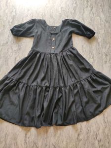 Midi Black Dress