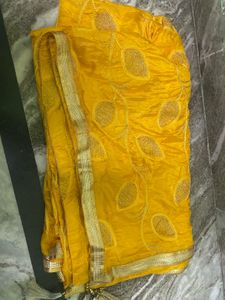 Combo Of Red And Yellow Dupatta