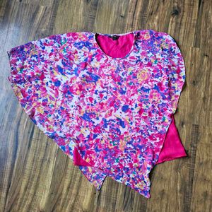 Colorful Abstract Layered Top