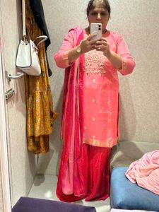 Red &amp; Gold Traditional Indian Dress