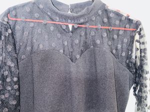 Black Colour,top,net Nack