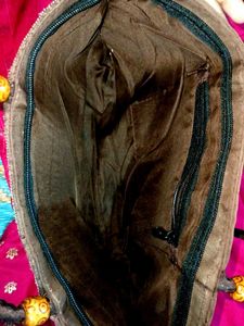 Embroidered Elephant Handbag