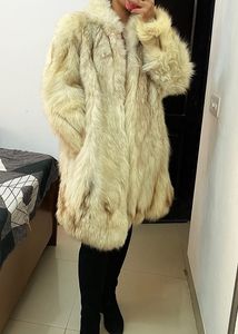 Long Faux Fur Coat
