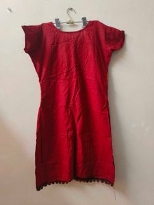 Mirror Work Embroidery Kurti