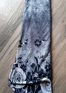 Floral Print Tank Top, Front Short - Back Long