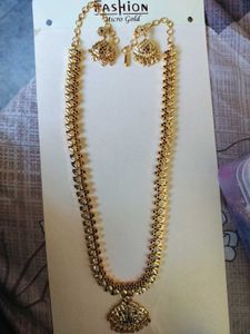 Gold-Plated Necklace Set impon panchaloham