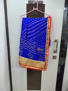 Bandhani Lehenga With Unstitched Choli