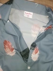 Women Shirt Blue Colour